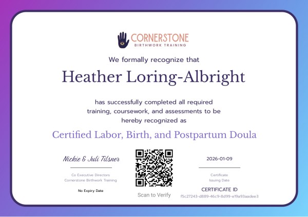 Certification