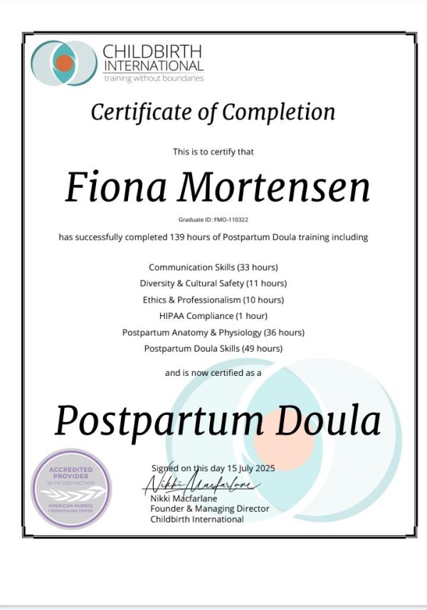 Certification
