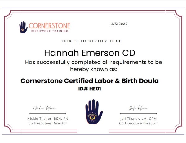 Certification