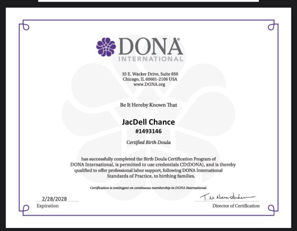 Certification