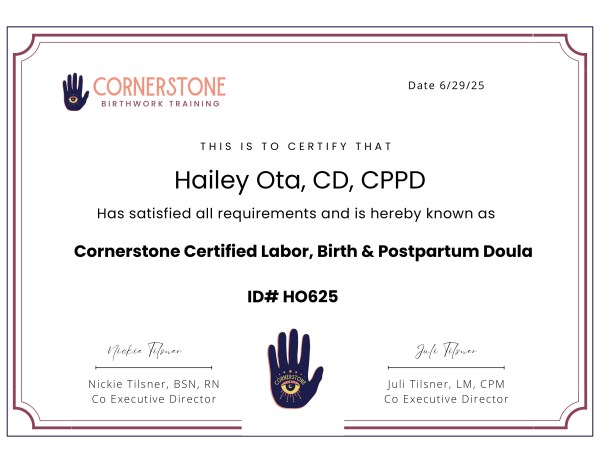 Certification