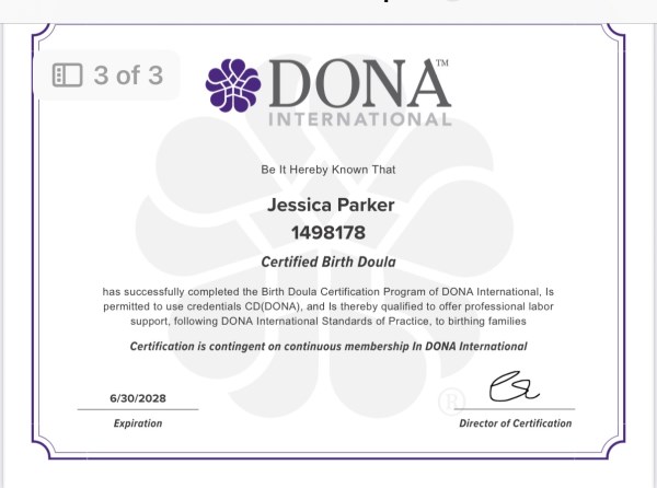 Certification