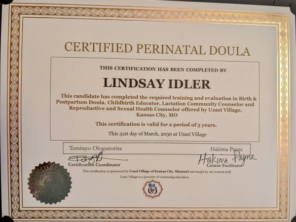 Certification