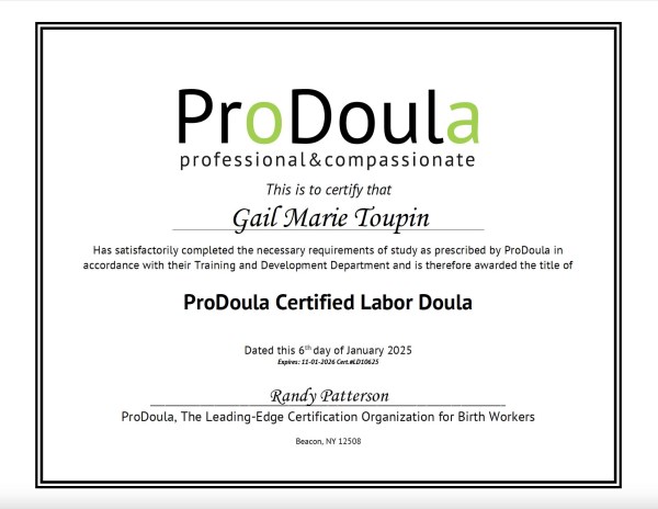 Certification