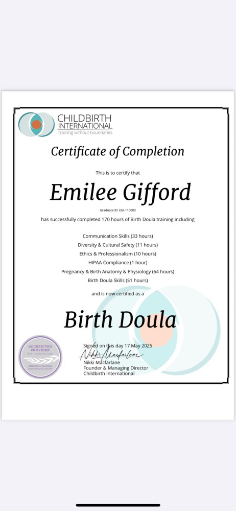 Certification