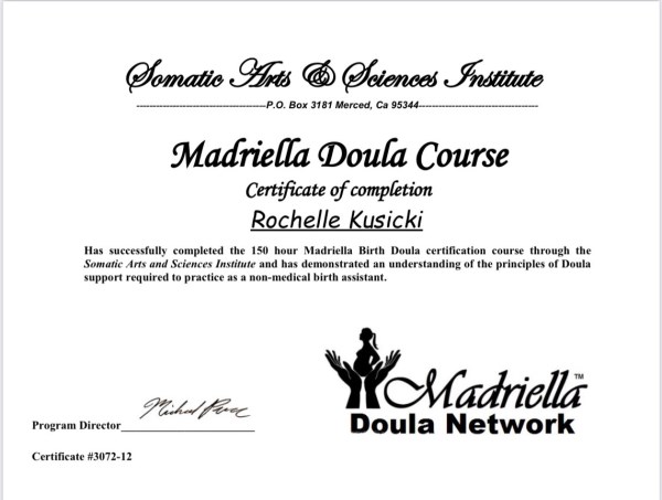 Certification