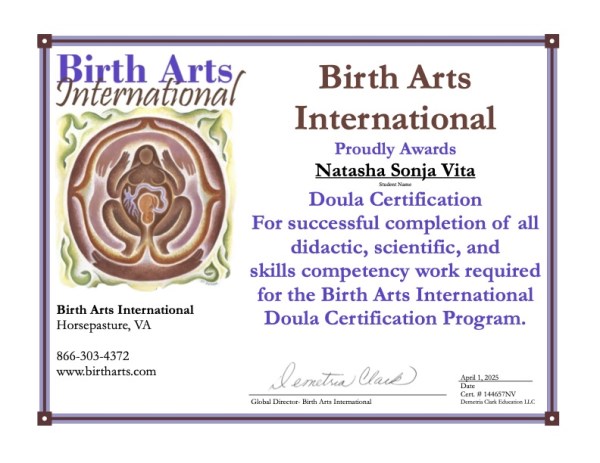 Certification