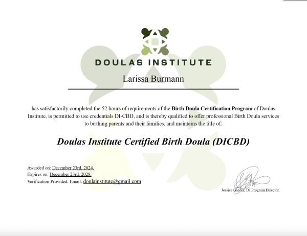 Certification