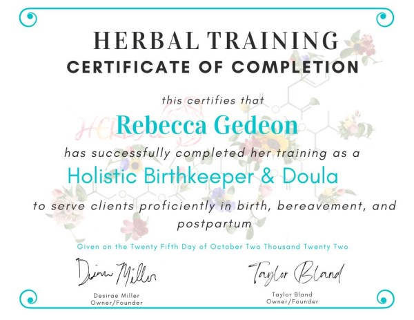 Certification