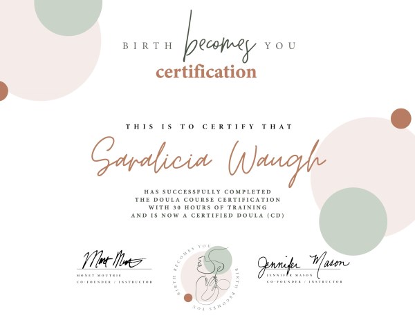Certification