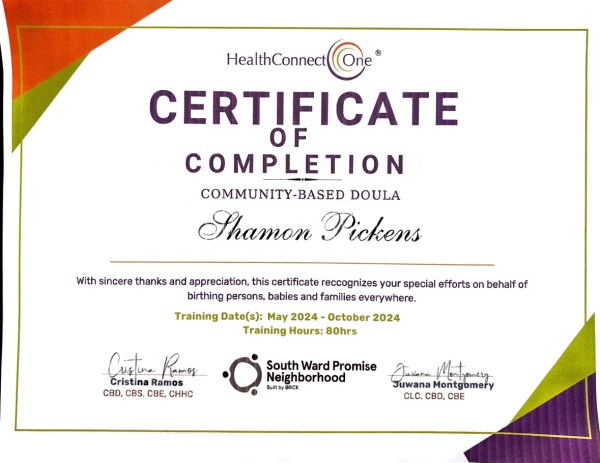 Certification