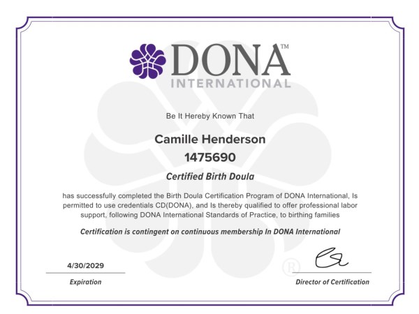 Certification