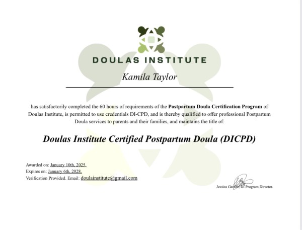 Certification