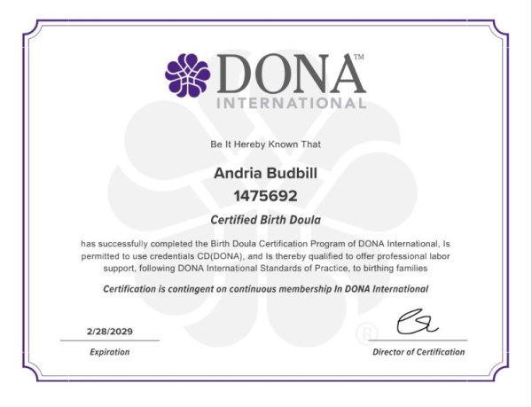 Certification