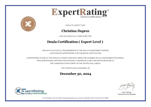 Certification