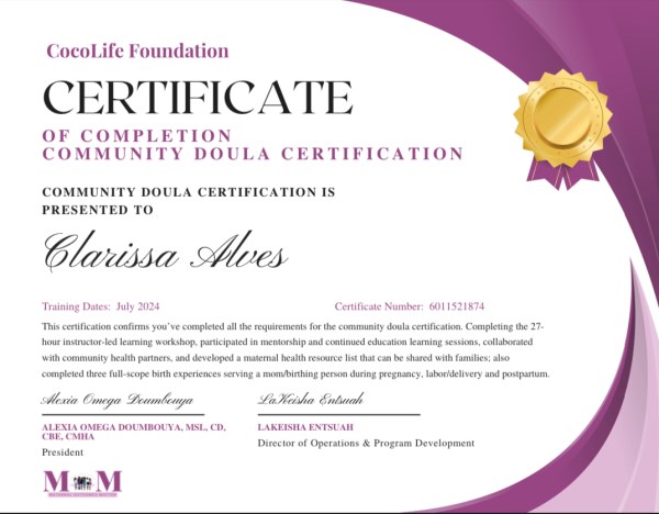 Certification