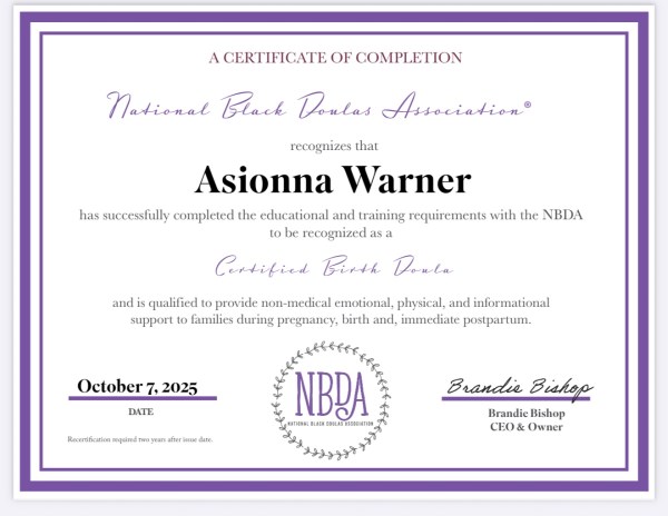 Certification