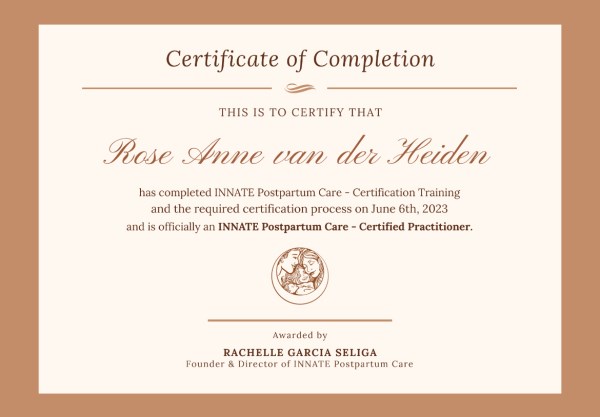 Certification