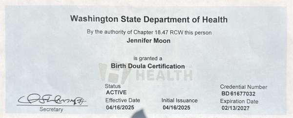 Certification