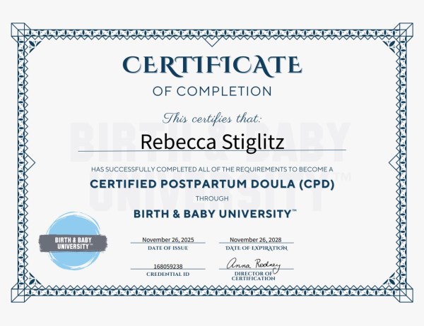 Certification