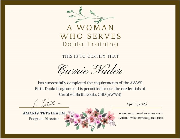 Certification