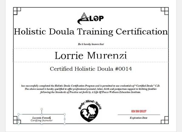 Certification