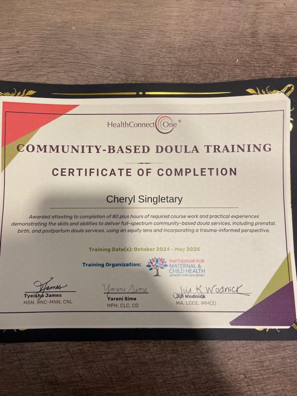 Certification