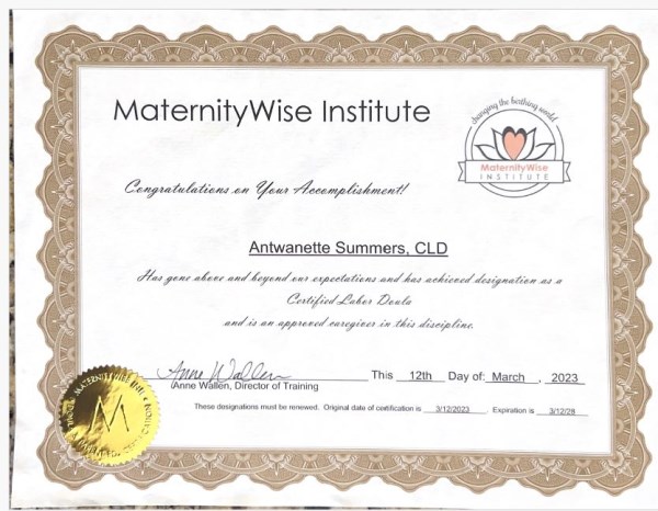 Certification