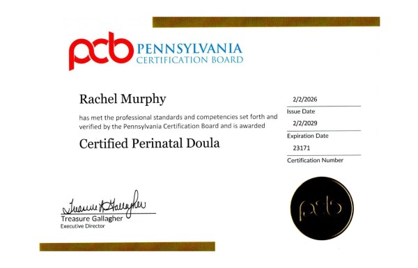 Certification