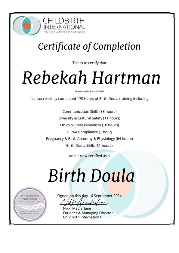 Certification