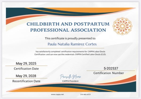 Certification