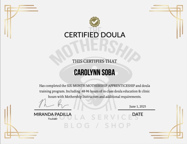 Certification