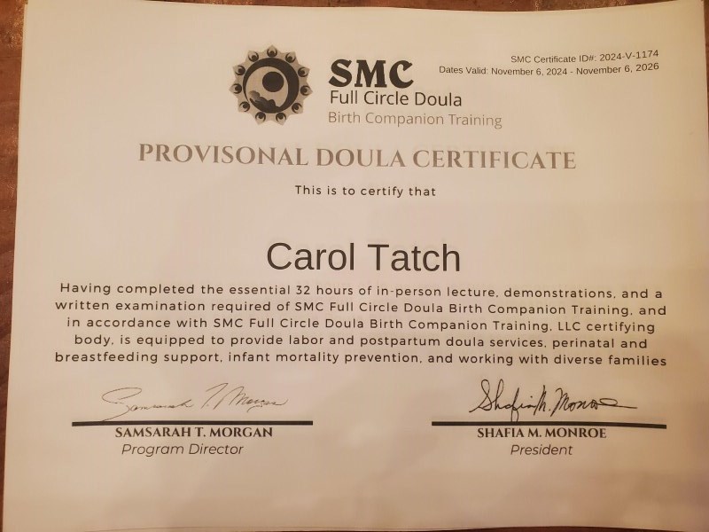 Certification