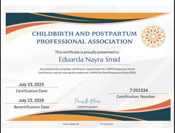 Certification