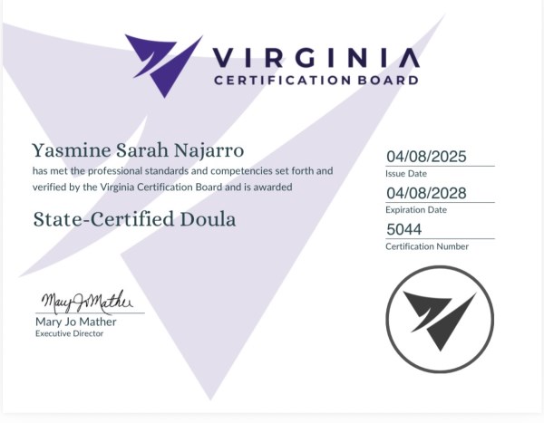 Certification