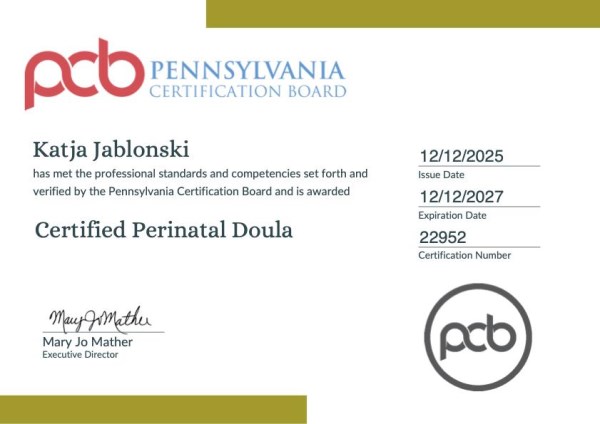 Certification