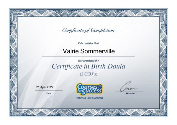 Certification
