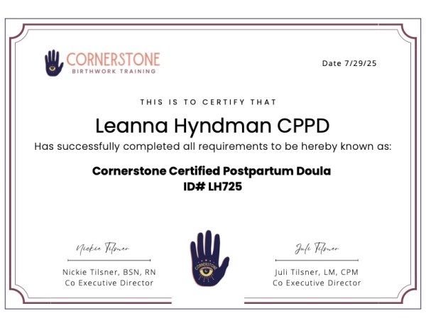 Certification