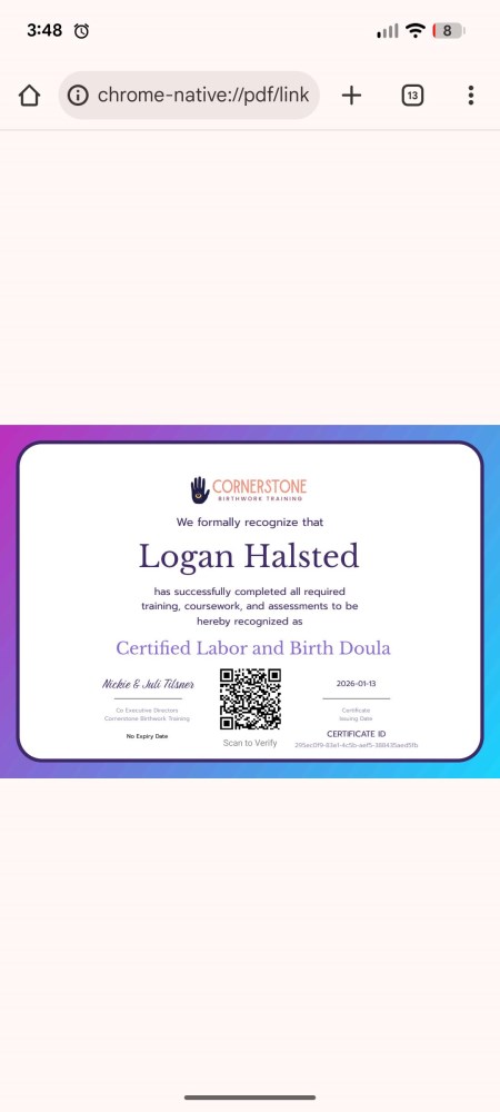 Certification