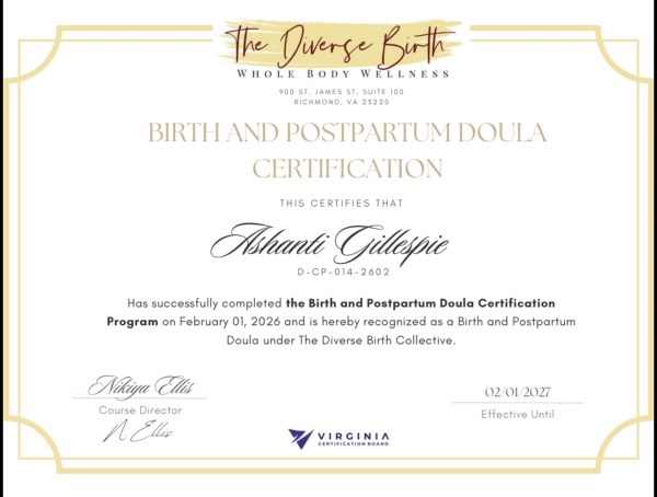 Certification