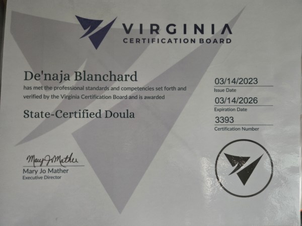 Certification