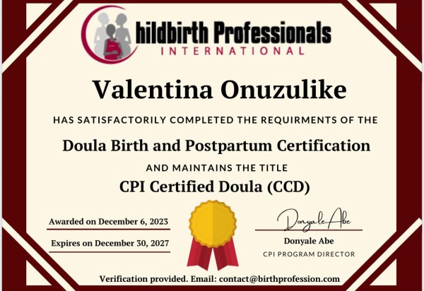 Certification