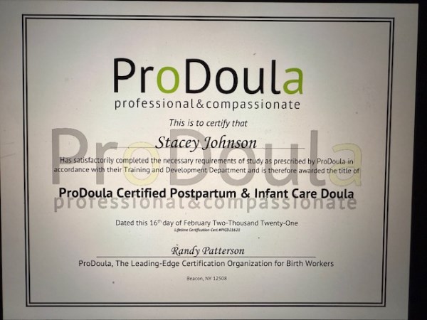 Certification