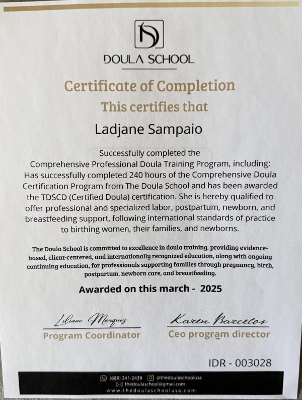 Certification