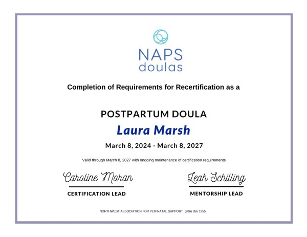Certification