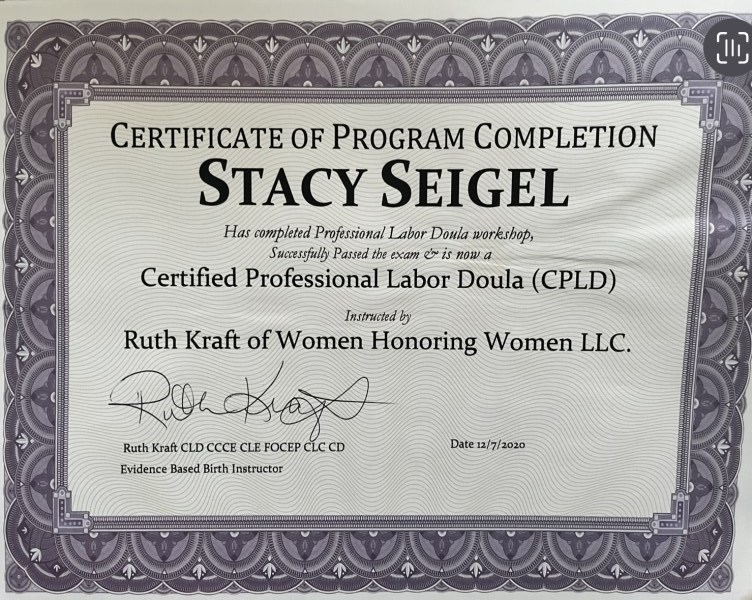 Certification