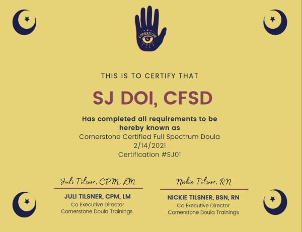 Certification