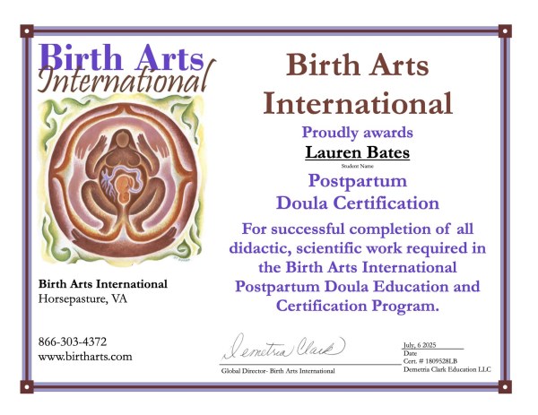 Certification