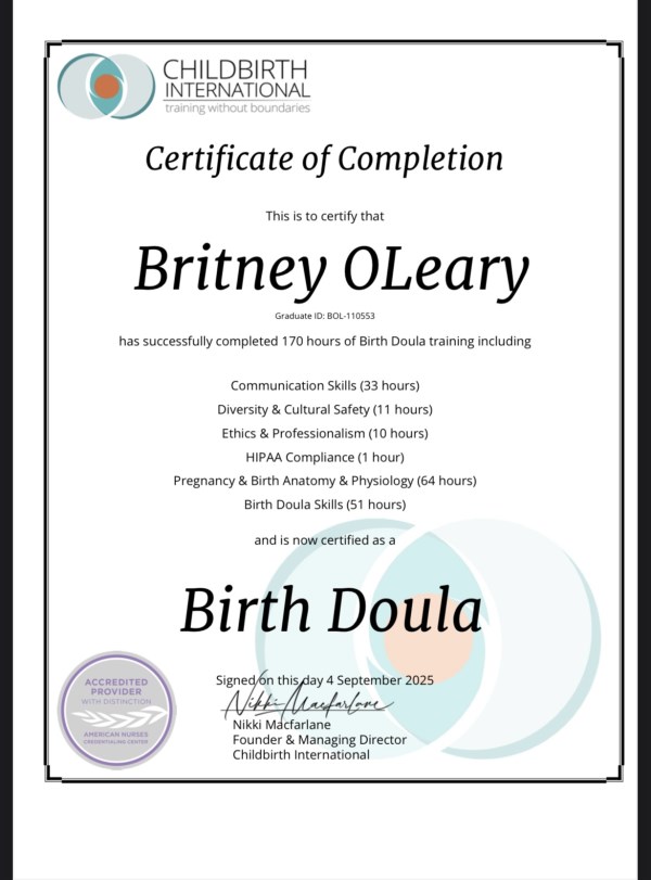 Certification