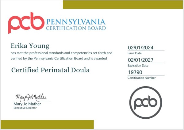 Certification